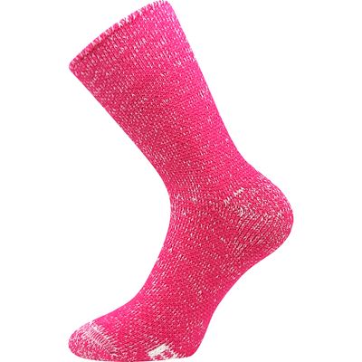 Thick POLARIS magenta socks for home use