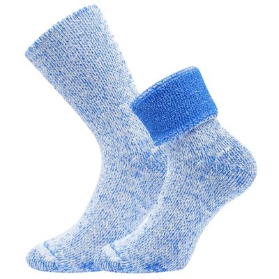 Thick POLARIS blue socks for home use