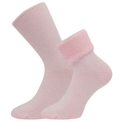 Thick POLARIS pink socks for home use