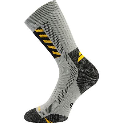 Thick POWER WORK socks, light grey