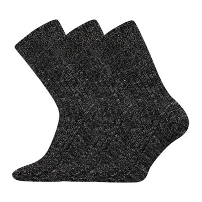 WORK socks, thick, ANTHRACITE