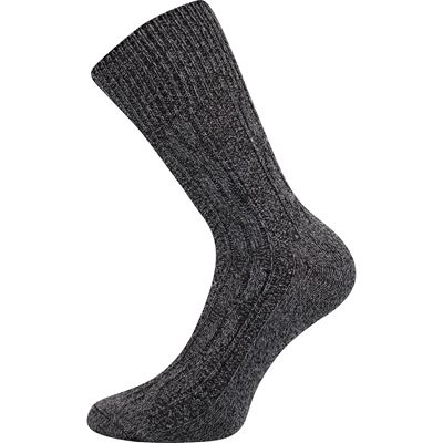 Thick PRADĚD socks, mottled, DARK MIX (3 pairs)