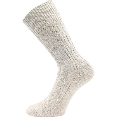 Thick PRADĚD socks, mottled, LIGHT MIX (3 pairs)