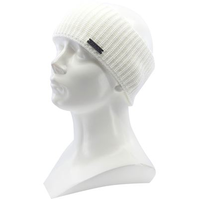 Women's knitted headband PREVIA white