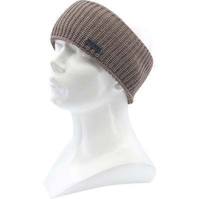 PREVIA women's knitted headband, brown