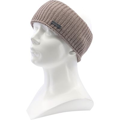 PREVIA women's knitted headband, light brown
