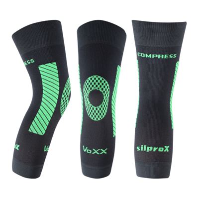 PROTECT compression knee sleeve with silver ions DARK GREY