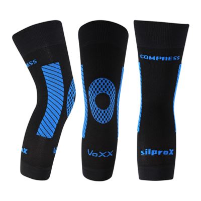 PROTECT compression knee sleeve with silver ions BLACK