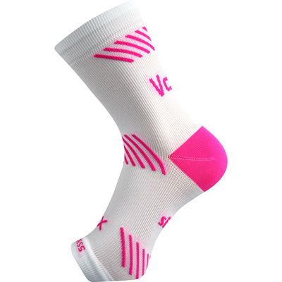 PROTECT compression ankle sleeve with silver ions, WHITE