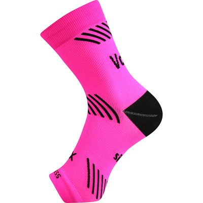PROTECT compression ankle sleeve with silver ions NEON PINK