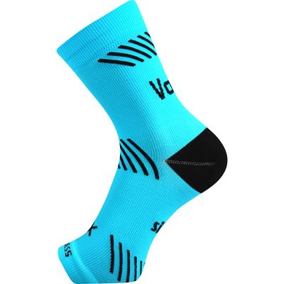 PROTECT compression ankle sleeve with silver ions, NEON TURQUOISE