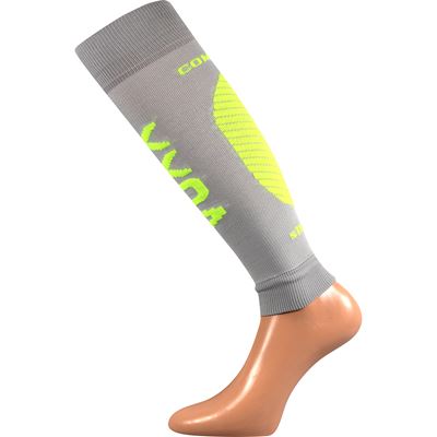 PROTECT compression calf sleeves with silver ions LIGHT GREY