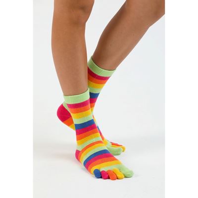 Cotton toe socks PRSTAN 10 striped ALIEN BOMA 121583 2