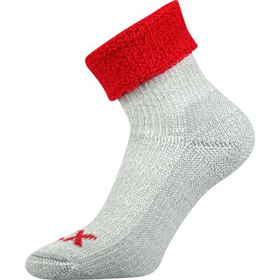 QUANTA women's winter socks made of merino wool RED
