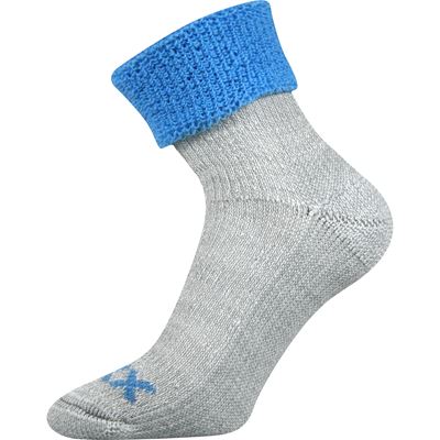 QUANTA women's winter socks made of merino wool BLUE
