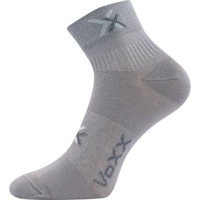 QUENDA light grey cotton sports socks