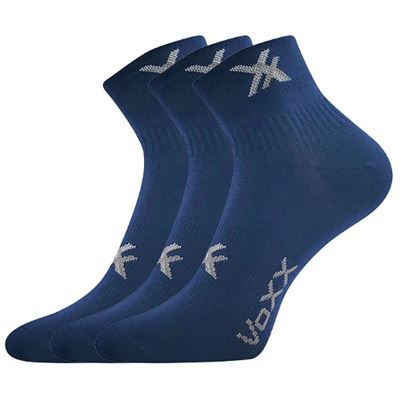 QUENDA dark blue cotton sports socks