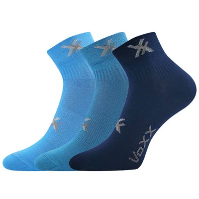 QUENDIK cotton sports socks for boys (3 pairs)