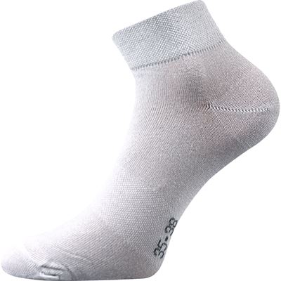 RABAN medium-height bamboo socks, thin, LIGHT GREY