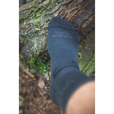 Thin RADIK merino socks with silver ions DARK GREY