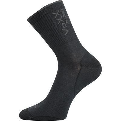 Thin merino socks RADIUS with silver ions DARK GREY