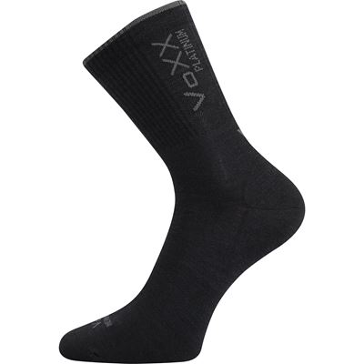 Thin merino socks RADIUS with silver ions BLACK