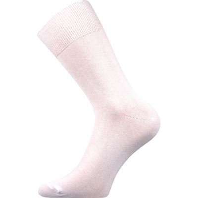 RADOVAN thin single-colour socks, white