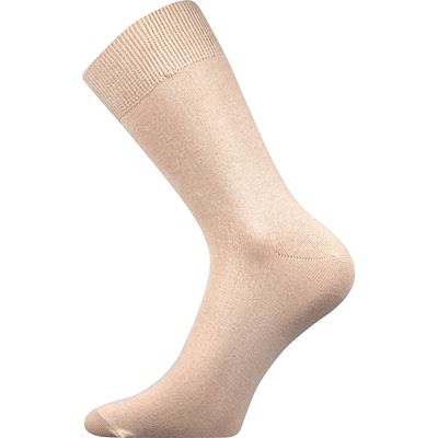 Thin single-colour RADOVAN socks, beige