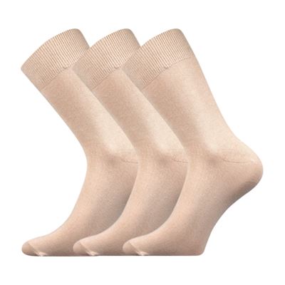 Thin single-colour RADOVAN socks, beige