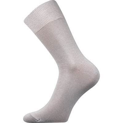 RADOVAN thin single-colour socks, light grey