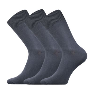 RADOVAN thin single-colour socks, dark grey