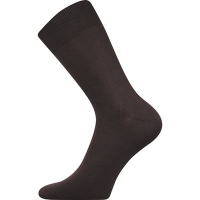 RADOVAN thin single-colour socks, brown
