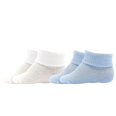 RAFA cotton baby socks, 2 pairs, BOYS' MIX