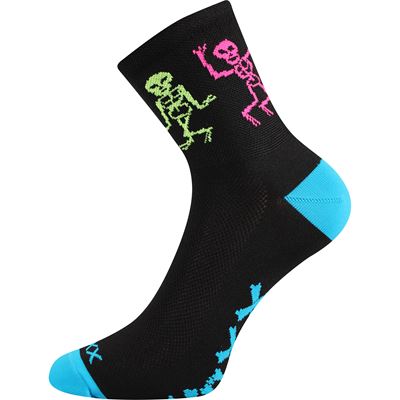 RALF X cycling socks with SKELETON design