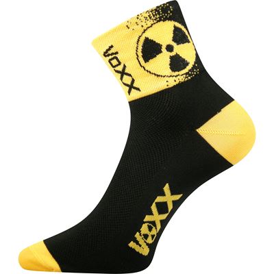 RALF X cycling socks with RADIACE design