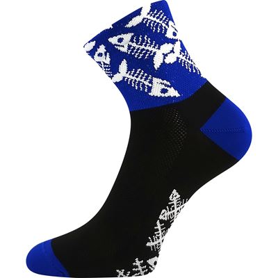 RALF X cycling socks with FISH design