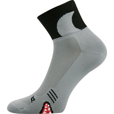RALF X cycling socks with SHARK design