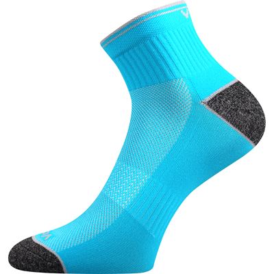 RAY sports socks with reflective element NEON TURQUOISE