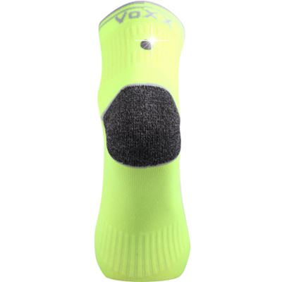 RAY sports socks with NEON YELLOW reflective element