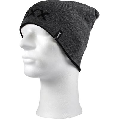Men's knitted RECORD winter hat, ANTHRACITE