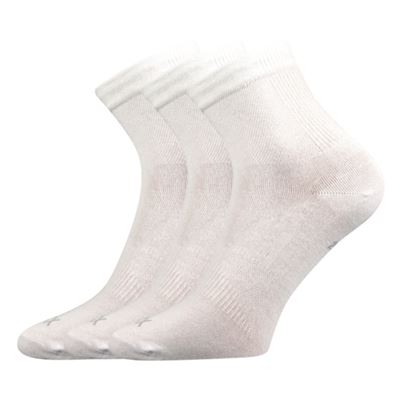 REGULAR low-cut socks with silver WHITE