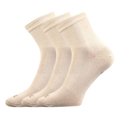 REGULAR low-cut socks with silver BEIGE