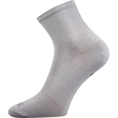 REGULAR low-cut socks with silver LIGHT GREY