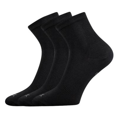 REGULAR low-cut socks with silver BLACK