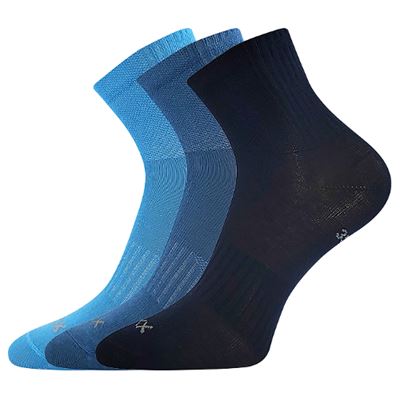 REGULARIK thin children's socks with silver MIX for boys (3 pairs)