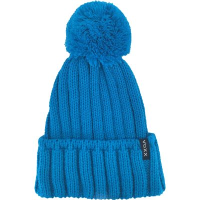 RENAM boys' knitted hat with pompom TURQUOISE