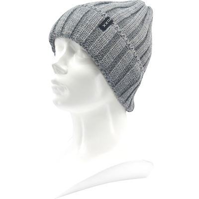 RENEGADE men's knitted hat, light grey