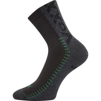 REVOLT low-cut socks with silver DARK GREY