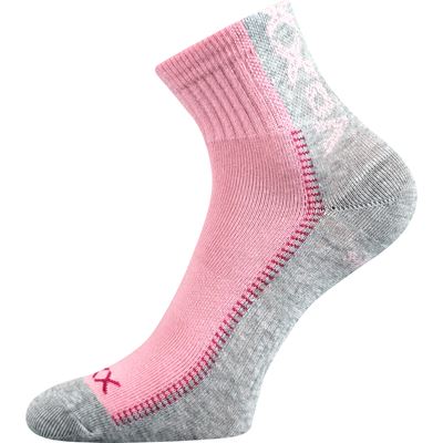 REVOLTIK low-cut children's socks with silver MIX GIRLS (3 pairs)