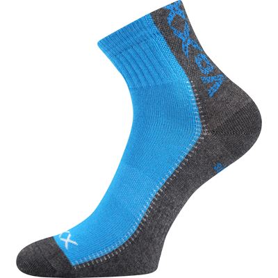 REVOLTIK low-cut children's socks with silver MIX BOYS (3 pairs)